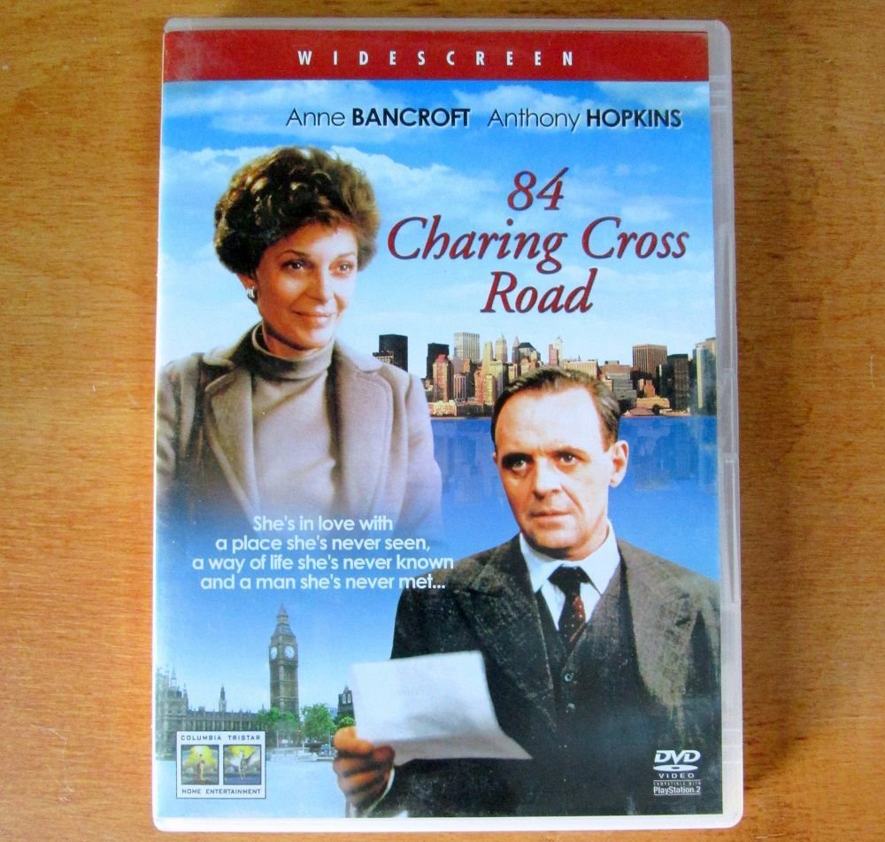 84 CHARING CROSS ROAD ANTHONY HOPKINS DVD 2.EL
