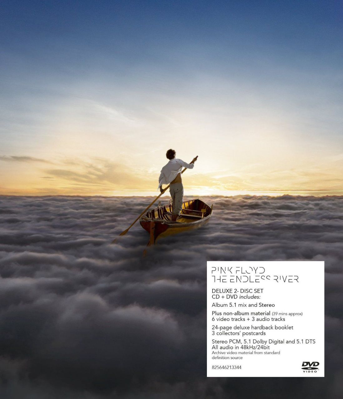 PINK FLOYD - ENDLESS RIVER (2014) - CD + DVD LTD EDT SIFIR