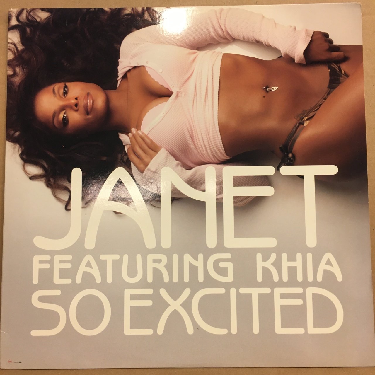 JANET JACKSON FEATURING KHIA - SO EXCITED (2006) 12'' MAXISINGLE 2.EL PLAK