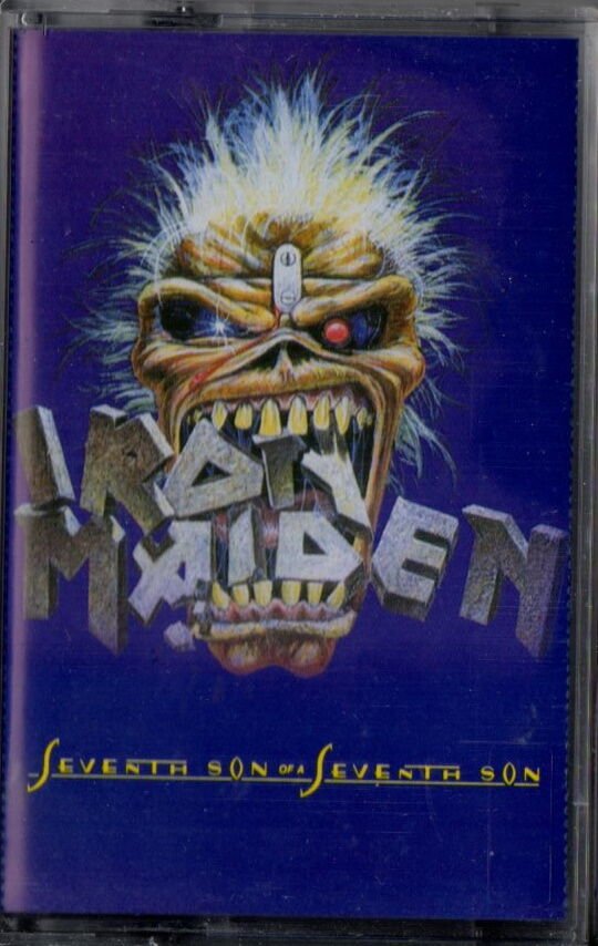 IRON MAIDEN - SEVENTH SON OF A SEVENTH SON - KASET SIFIR - EMI KENT MADE IN TURKEY