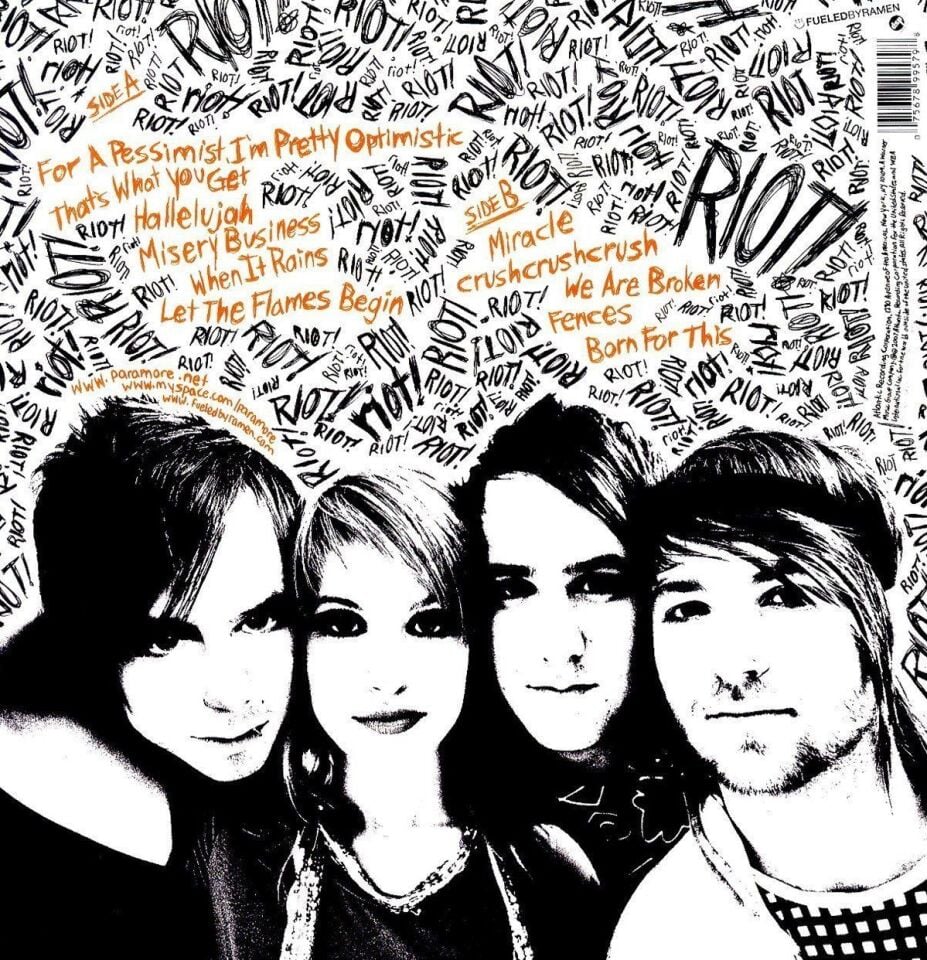 PARAMORE - RIOT! (2007) - LP 2016 REISSUE SIFIR PLAK