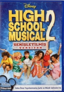 HIGH SCHOOL MUSICAL 2 - ZAC EFRON - VANESSA HUDGENS - ASHLEY TISHDALE - DISNEY - DVD 2.EL