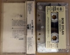 BOB DYLAN - OH MERCY (1989) UZELLI CASSETTE MADE IN TURKEY ''USED'' PAPER LABEL