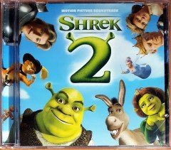 SHREK 2 SOUNDTRACK / COUNTING CROWS, TOM WAITS, DAVID BOWIE, NICK CAVE & THE BAD SEEDS, PETE YORN (2004) DREAMWORKS / GEFFEN CD 2.EL