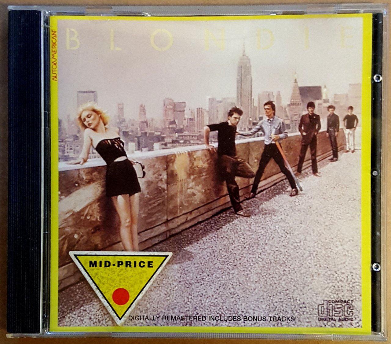 BLONDIE - AUTOAMERICAN (1980) - CD 1994 EDITION 2.EL