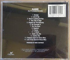 BLONDIE - AUTOAMERICAN (1980) - CD 1994 EDITION 2.EL