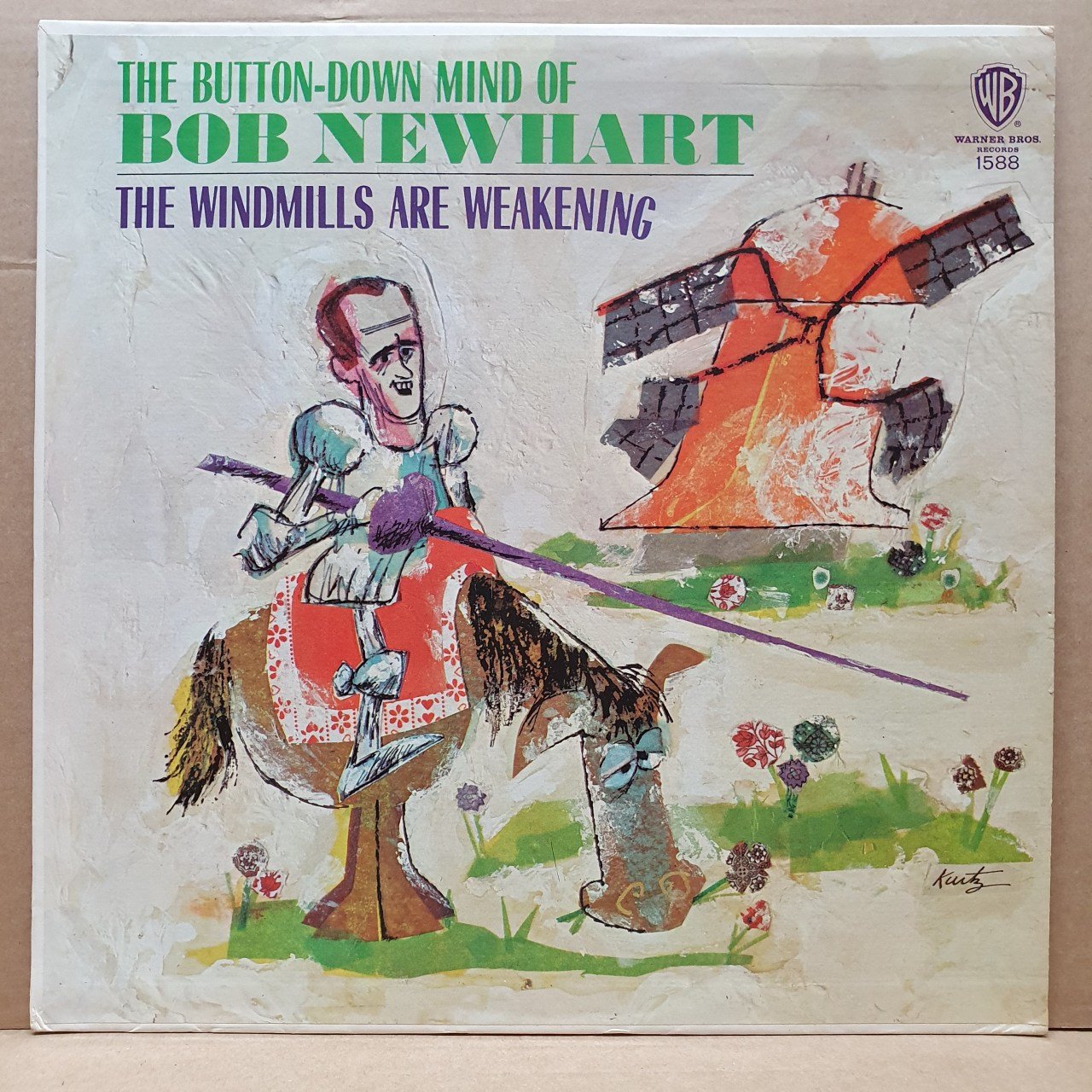 BOB NEWHART - THE WINDMILLS ARE WEAKENING (1965) - LP 2.EL PLAK