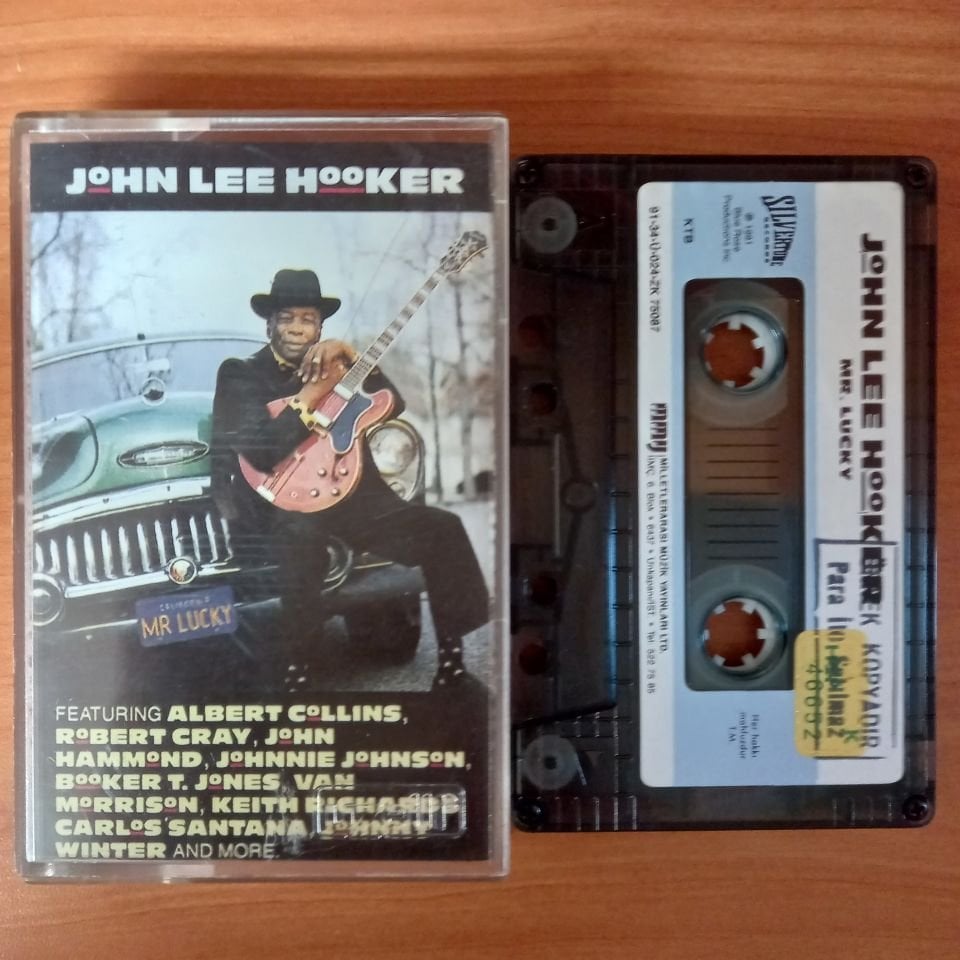 JOHN LEE HOOKER - MR. LUCKY (1990) - KASET 2.EL