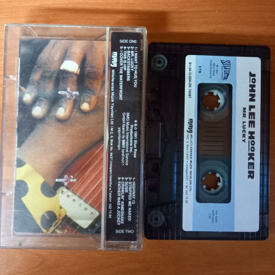 JOHN LEE HOOKER - MR. LUCKY (1990) - KASET 2.EL