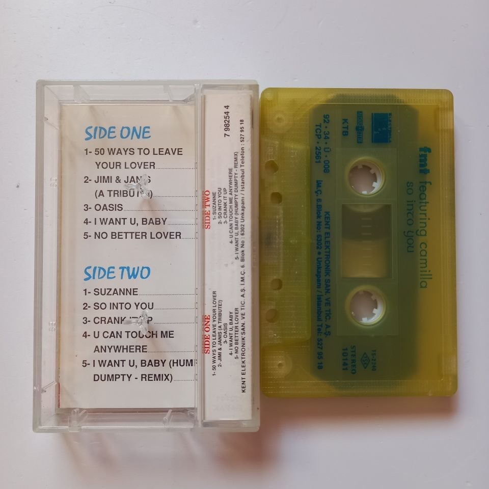 FMT FEATURING CAMILLA - SO INTO YOU (1992) - KASET 2.EL