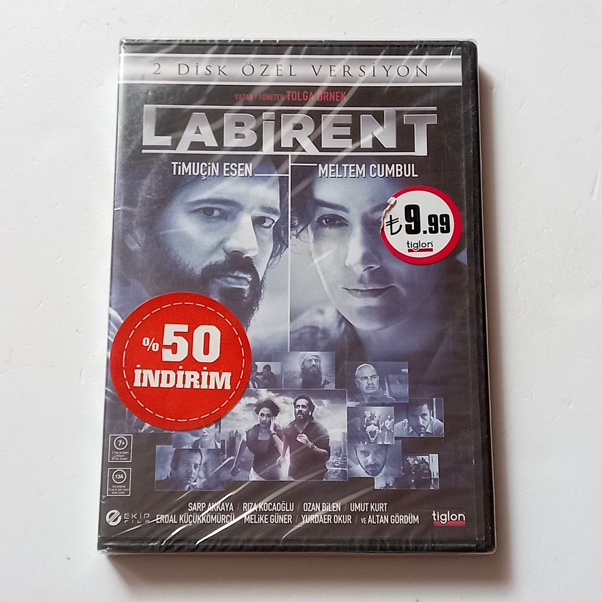 LABİRENT - TİMUÇİN ESEN, MELTEM CUMBUL - YÖN.: TOLGA ÖRNEK - 2DVD AMBALAJINDA SIFIR
