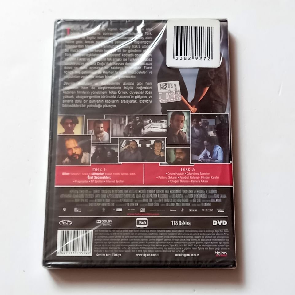 LABİRENT - TİMUÇİN ESEN, MELTEM CUMBUL - YÖN.: TOLGA ÖRNEK - 2DVD AMBALAJINDA SIFIR