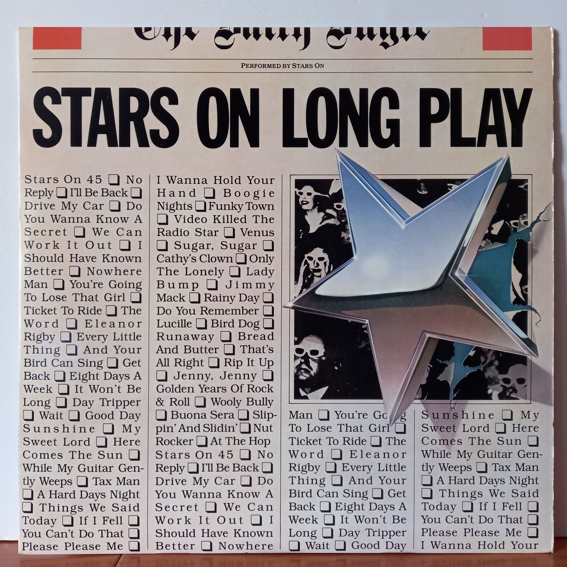 STARS ON / LONG TALL ERNIE AND THE SHAKERS – STARS ON LONG PLAY (1981) - LP 2.EL PLAK