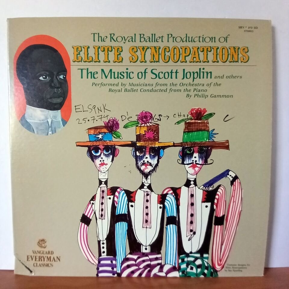 ELITE SYNCOPATIONS / THE MUSIC OF SCOTT JOPLIN (1976) - LP 2.EL PLAK