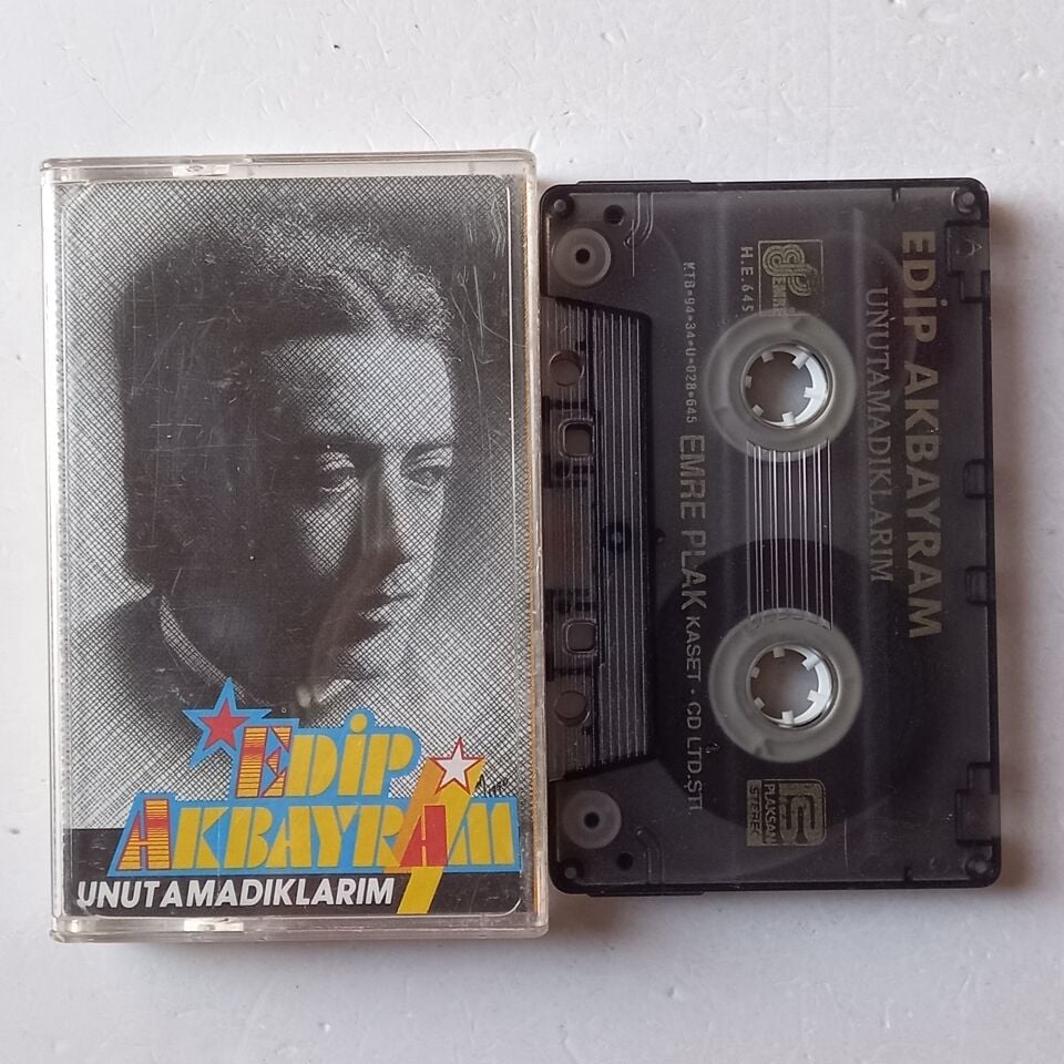 EDİP AKBAYRAM - UNUTAMADIKLARIM (1994) - KASET 2.EL