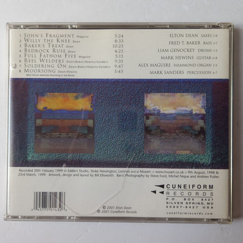 ELTON DEAN – MOORSONG (2001) - CD 2.EL