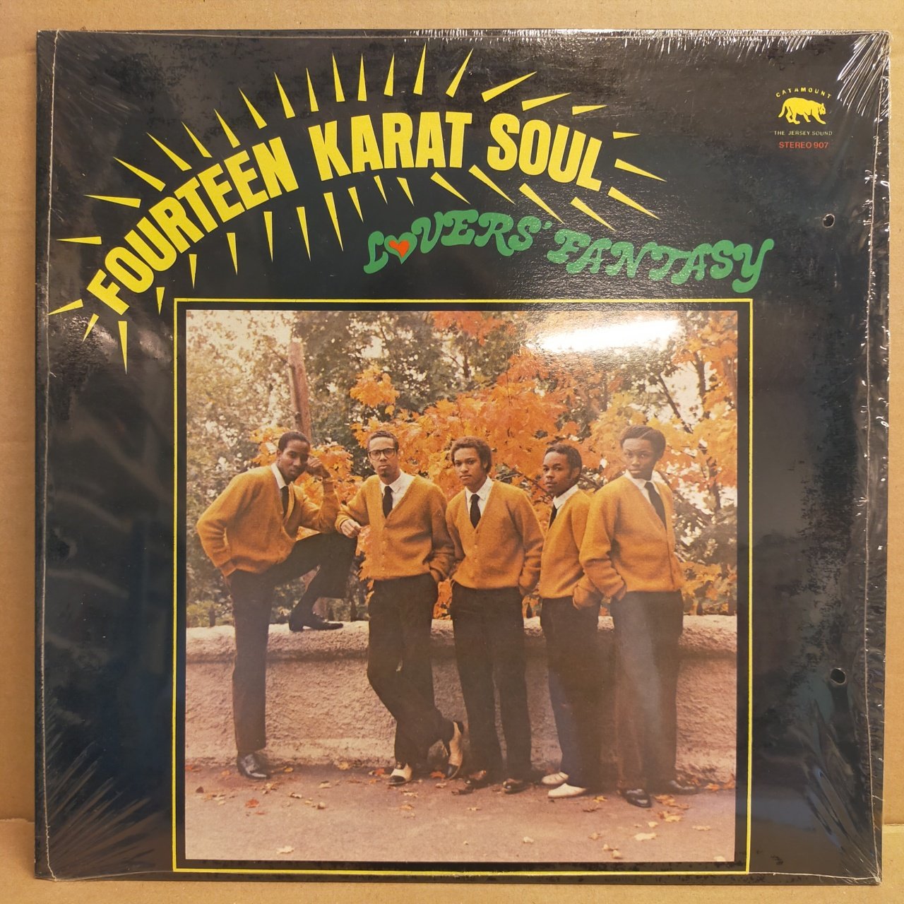 FOURTEEN KARAT SOUL - LOVERS FANTASY (1977) - LP SOUL / DOO-WOP 2.EL PLAK