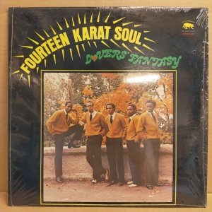 FOURTEEN KARAT SOUL - LOVERS FANTASY (1977) - LP SOUL / DOO-WOP 2.EL PLAK