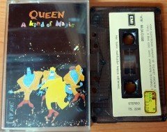 QUEEN - A KIND OF MAGIC (1988) KENT CASSETTE MADE IN TURKEY ''USED'' PAPER LABEL