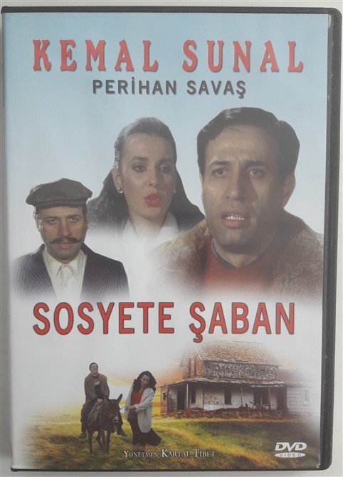 SOSYETE ŞABAN - KEMAL SUNAL - PERİHAN SAVAŞ - KARTAL TİBET - DVD 2.EL