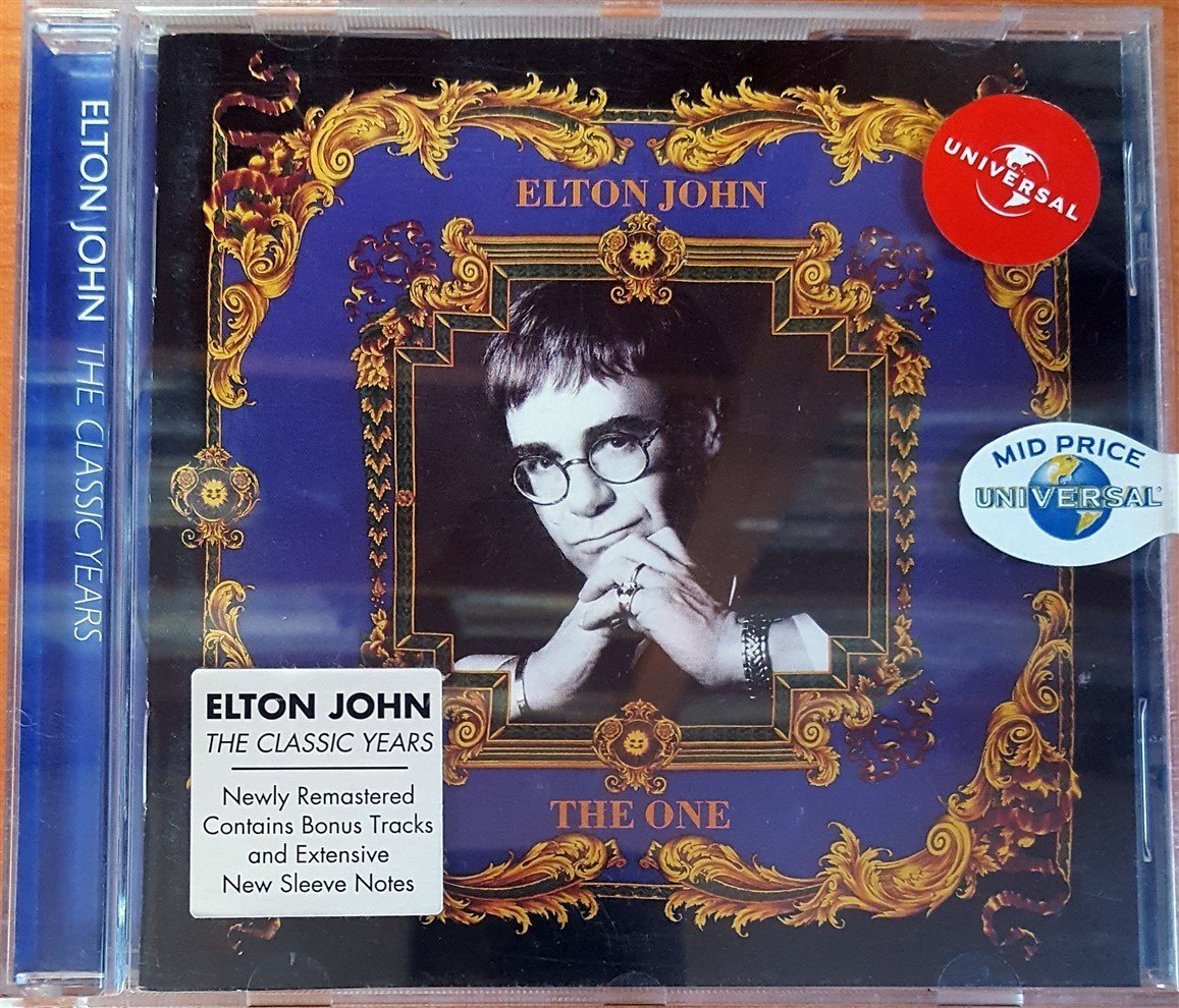 ELTON JOHN - THE ONE (1992) 1998 REMASTERED REISSUE CD 2.EL