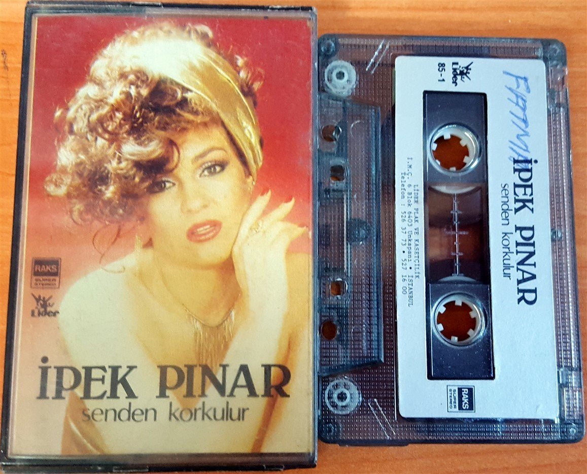 İPEK ÇINAR - SENDEN KORKULUR / LİDER PLAK KASET 2.EL