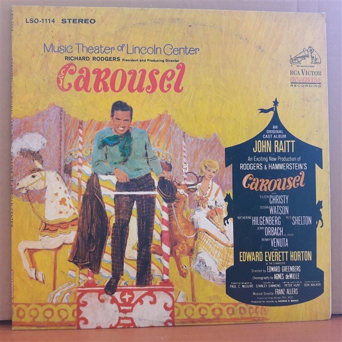 CAROUSEL - MUSIC THEATER OF LINCOLN CENTER (1965) - LP 2.EL PLAK