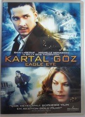 KARTAL GÖZ - EAGLE EYE - SHIA LABEOUF - BILLY BOB THORNTON - DVD 2.EL
