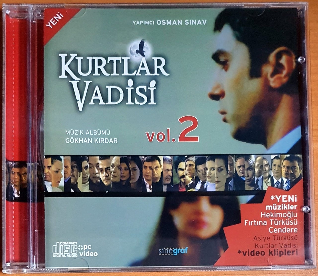 KURTLAR VADİSİ VOL.2 SOUNDTRACK / GÖKHAN KIRDAR (2004) - CD 2.EL