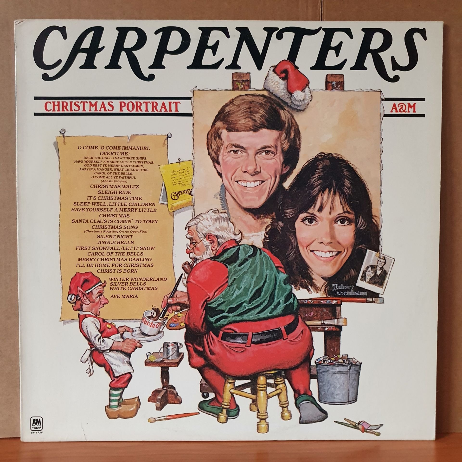 CARPENTERS - CHRISTMAS PORTRAIT (1978) - LP 2.EL PLAK