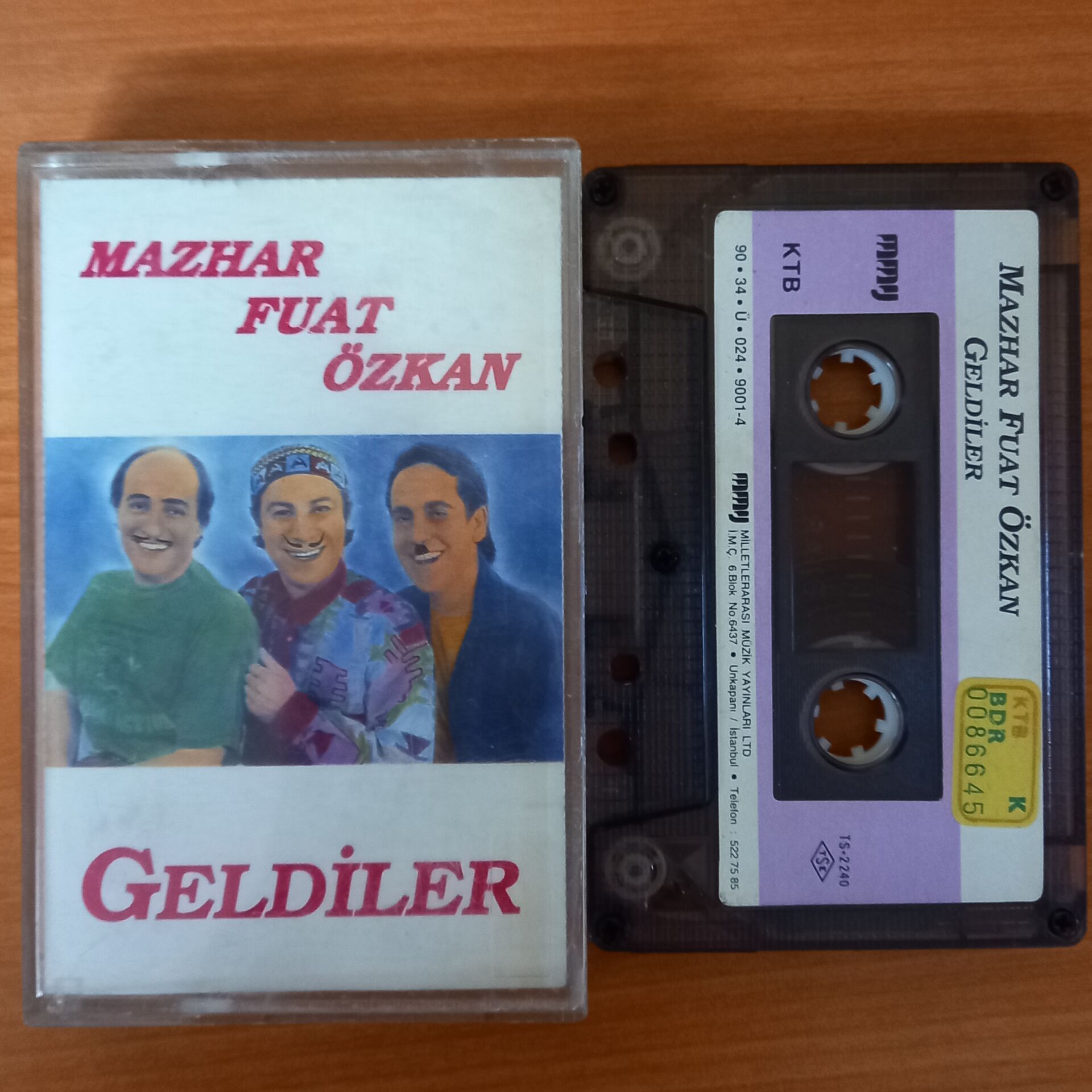 MAZHAR FUAT ÖZKAN - GELDİLER (1990) - KASET 2.EL