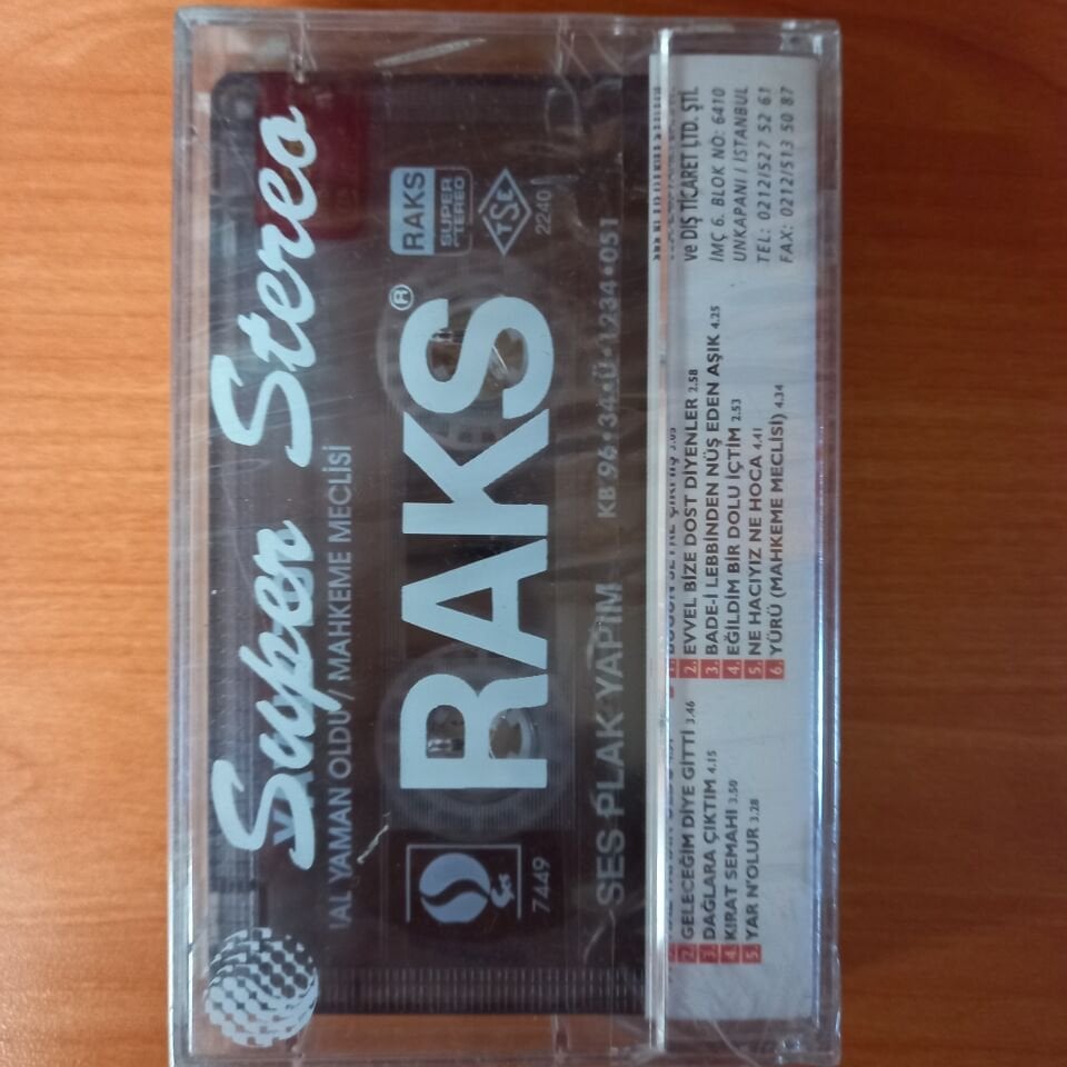 YAVUZ TOP - HAL YAMAN OLDU / MAHKEME MECLİSİ (1996) - KASET SIFIR