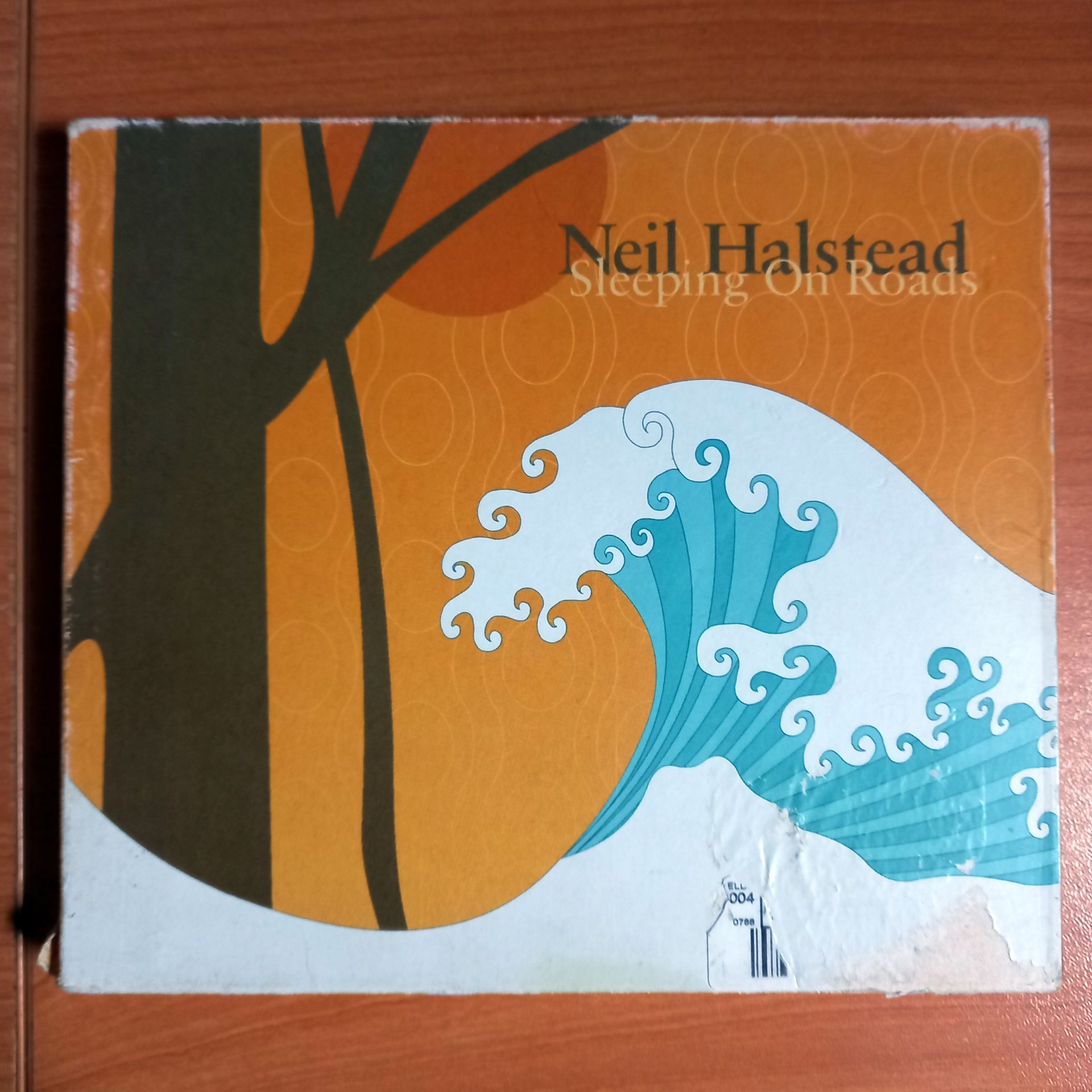 NEIL HALSTEAD – SLEEPING ON ROADS (2002) - CD SLIPCASE 2.EL