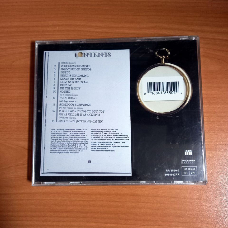 MOLOKO – THINGS TO MAKE AND DO (2000) - CD 2.EL