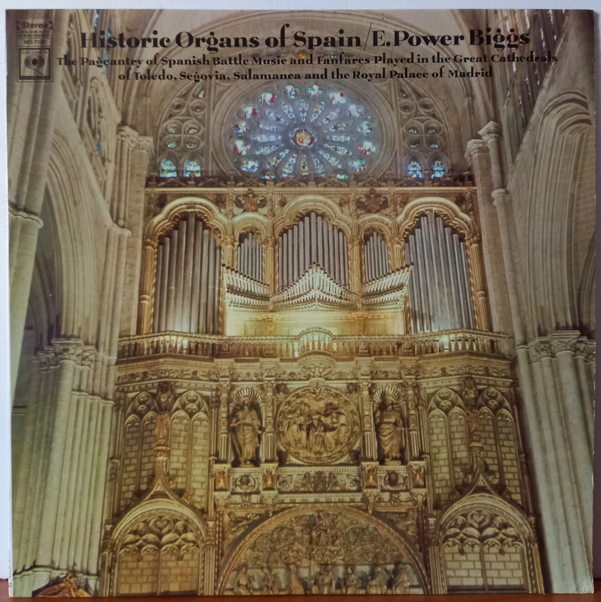 E. POWER BIGGS – HISTORIC ORGANS OF SPAIN (1968) - LP 2.EL PLAK