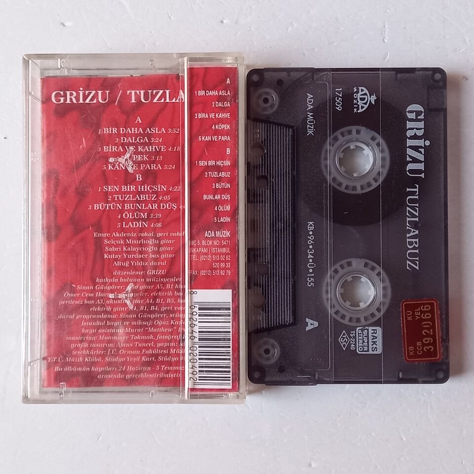 GRİZU - TUZLABUZ (1996) - KASET 2.EL