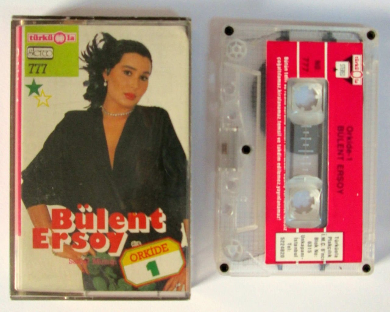 BÜLENT ERSOY - ORKİDE 1  2.EL KASET