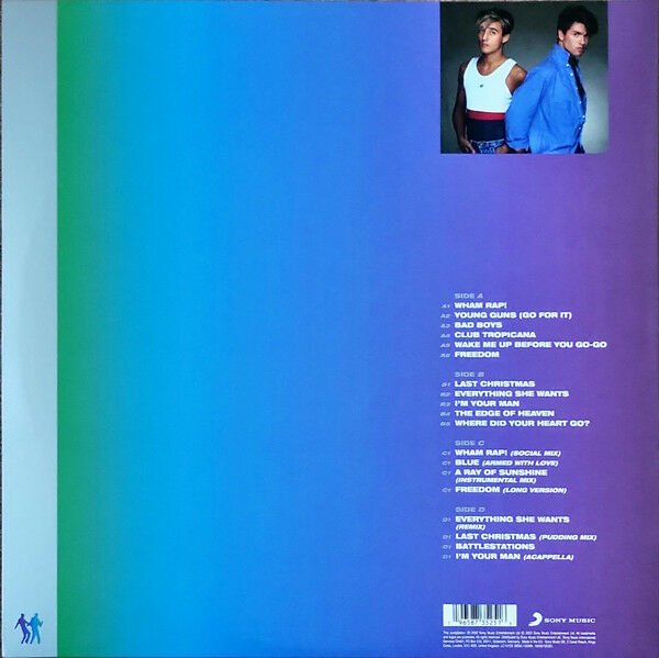 WHAM - THE SINGLES / ECHOES FROM THE EDGE OF HEAVEN (2023) - 2LP SİYAH SIFIR PLAK