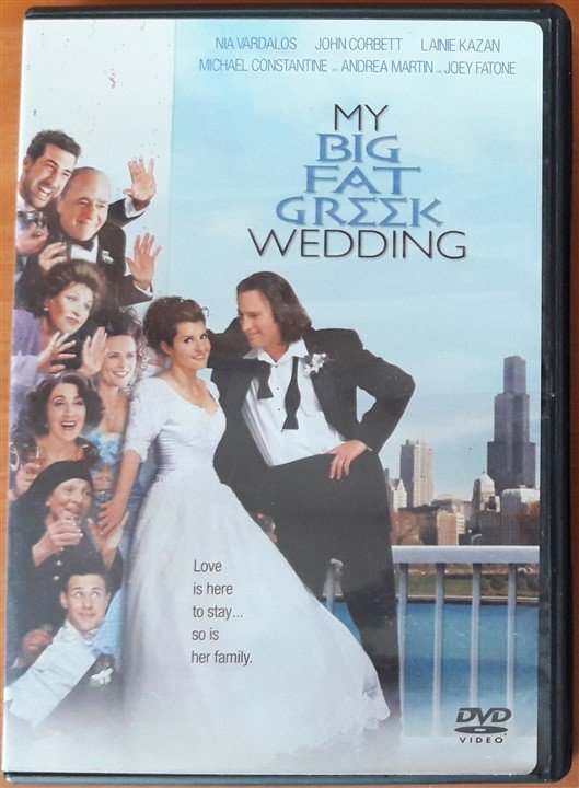 MY BIG FAT GREEK WEDDING - NIA VARDALOS - DVD 2.EL TR ALTYAZI YOKTUR