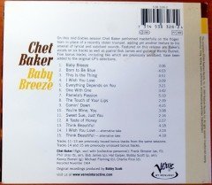 CHET BAKER - BABY BREEZE (1965) - CD 1999 EDITION 2.EL