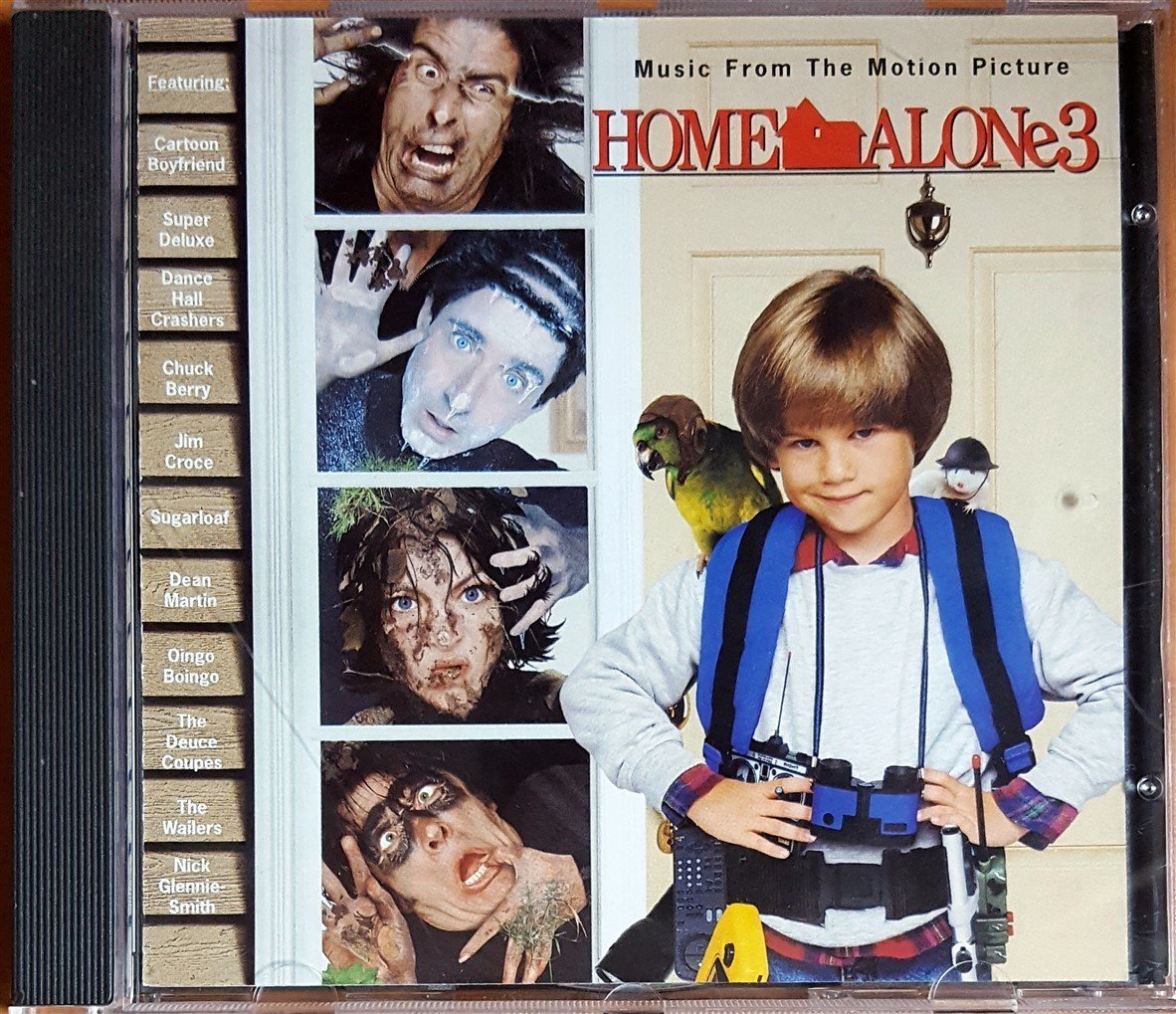 HOME ALONE 3 SOUNDTRACK / CHUCK BERRY, JIM CROCE, DEAN MARTIN, THE WAILERS, SUGARLOAF (1997) HOLLYWOOD RECORDS CD 2.EL