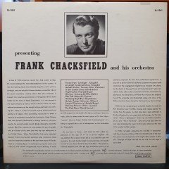 FRANK CHACKSFIELD AND HIS ORCHESTRA - PRESENTING FRANK CHACKSFIELD AND HIS ORCHESTRA (1954) - LP 2.EL PLAK