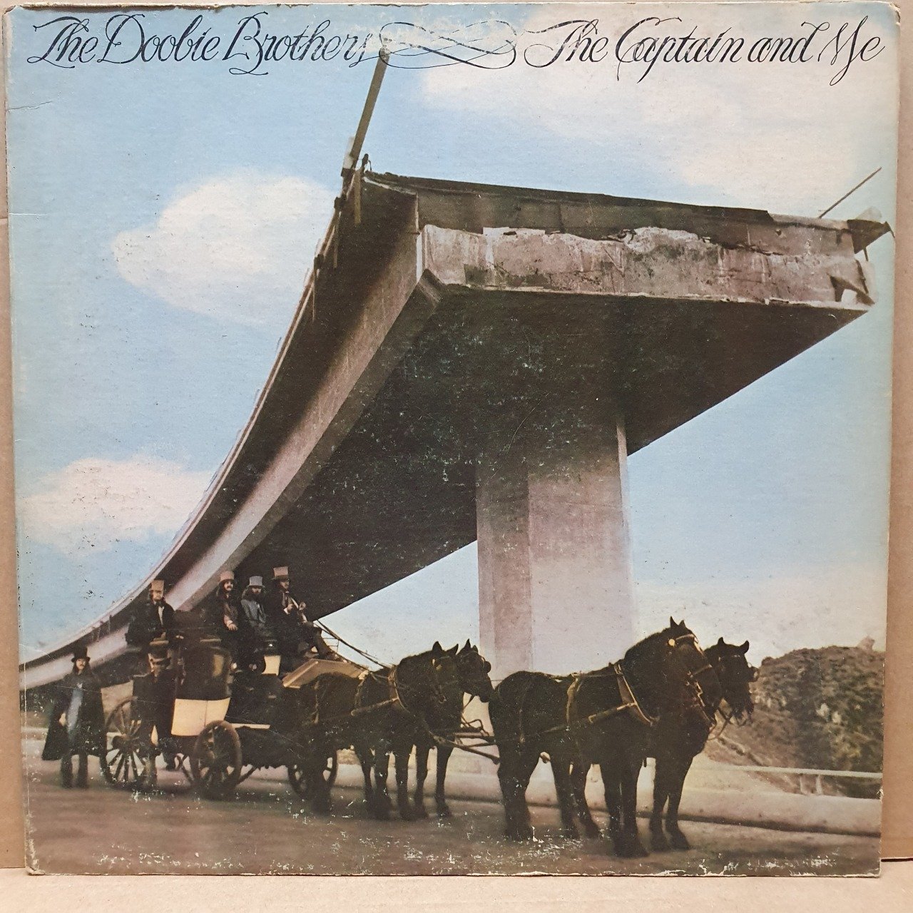 THE DOOBIE BROTHERS - THE CAPTAIN AND ME (1973) - LP 2.EL PLAK