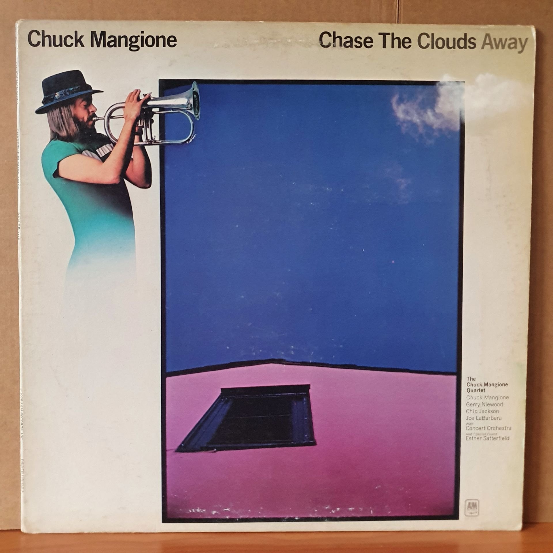 CHUCK MANGIONE - CHASE THE CLOUDS AWAY (1975) - LP 2.EL PLAK