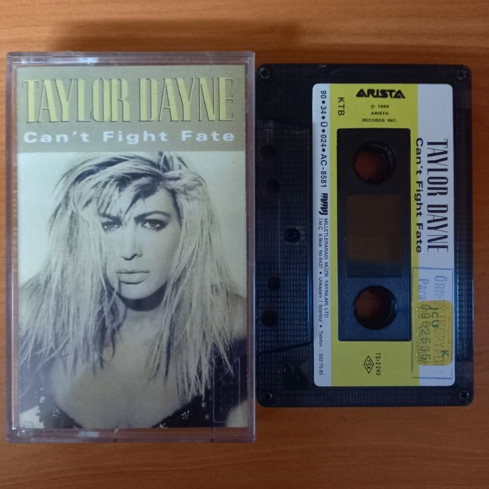 TAYLOR DAYNE - CAN'T FIGHT FATE (1990) - KASET 2.EL
