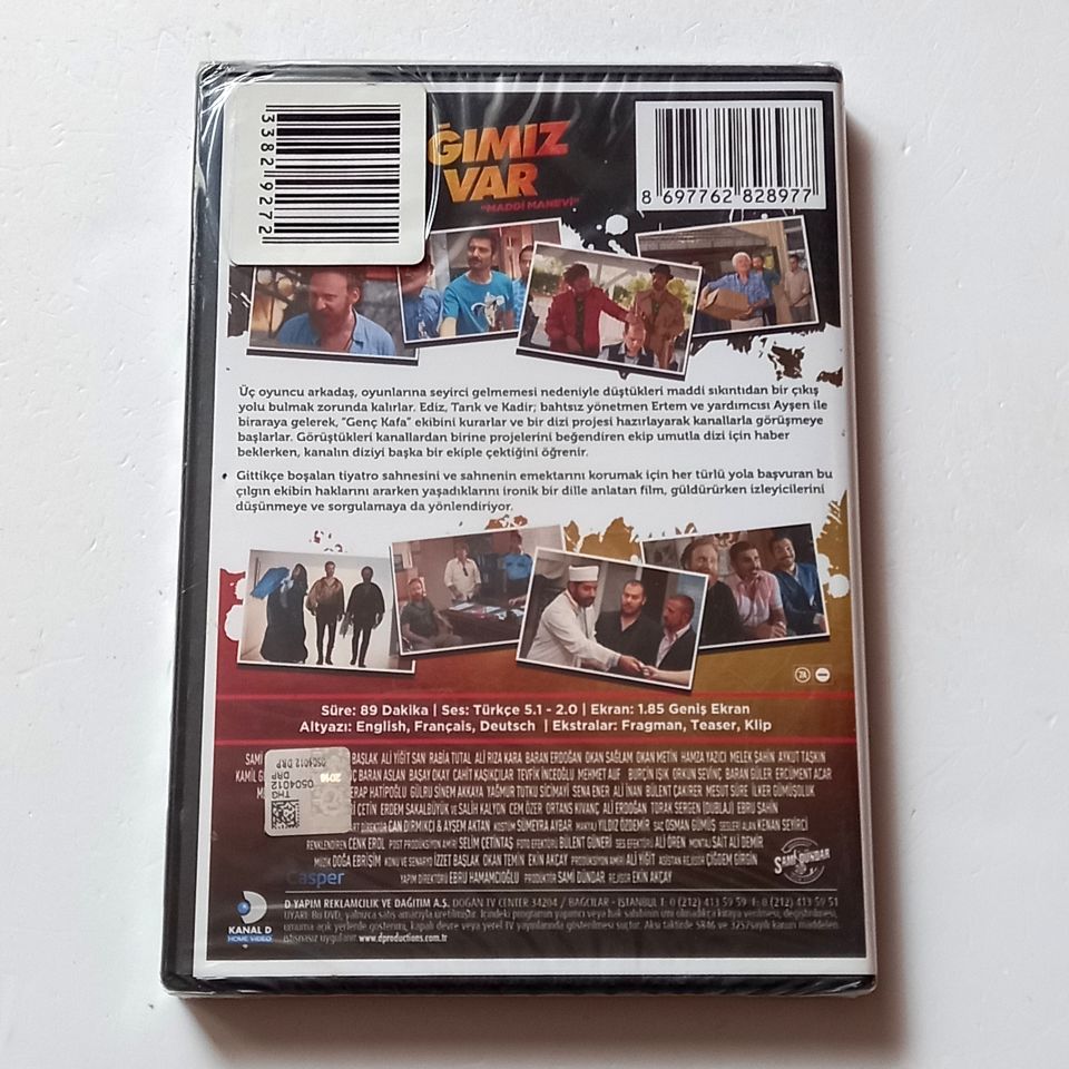 PİYASADAN BÜYÜK ALACAĞIMIZ VAR - İZZET BAŞLAK, ALİ YİĞİT SAN, RABİA TUTAL - YÖN.: EKİN AKÇAY - DVD AMBALAJINDA SIFIR