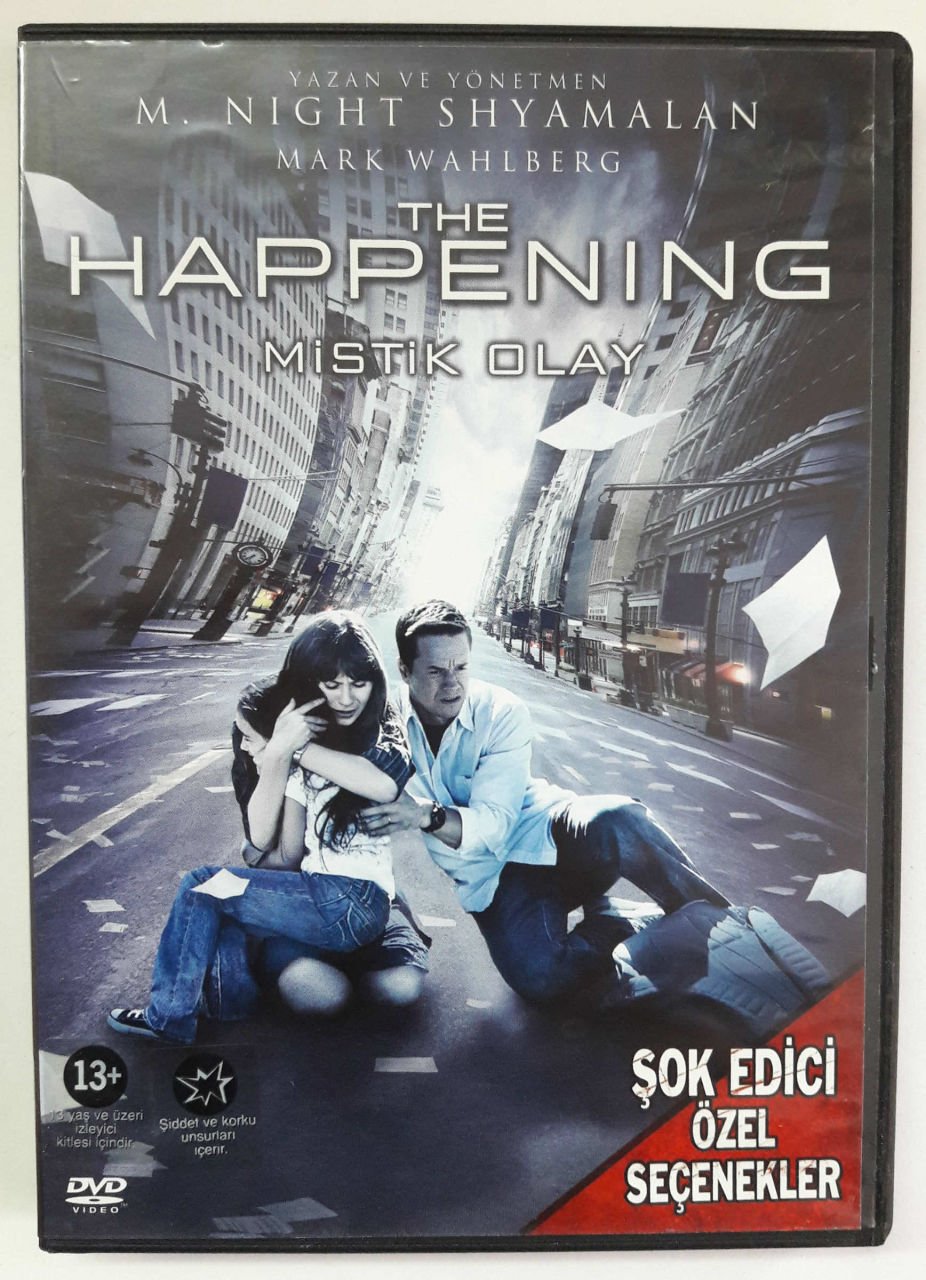 MİSTİK OLAY - The HAPPENING - MARK WAHLBERG - M. NIGHT SHYAMALAN - DVD 2.EL