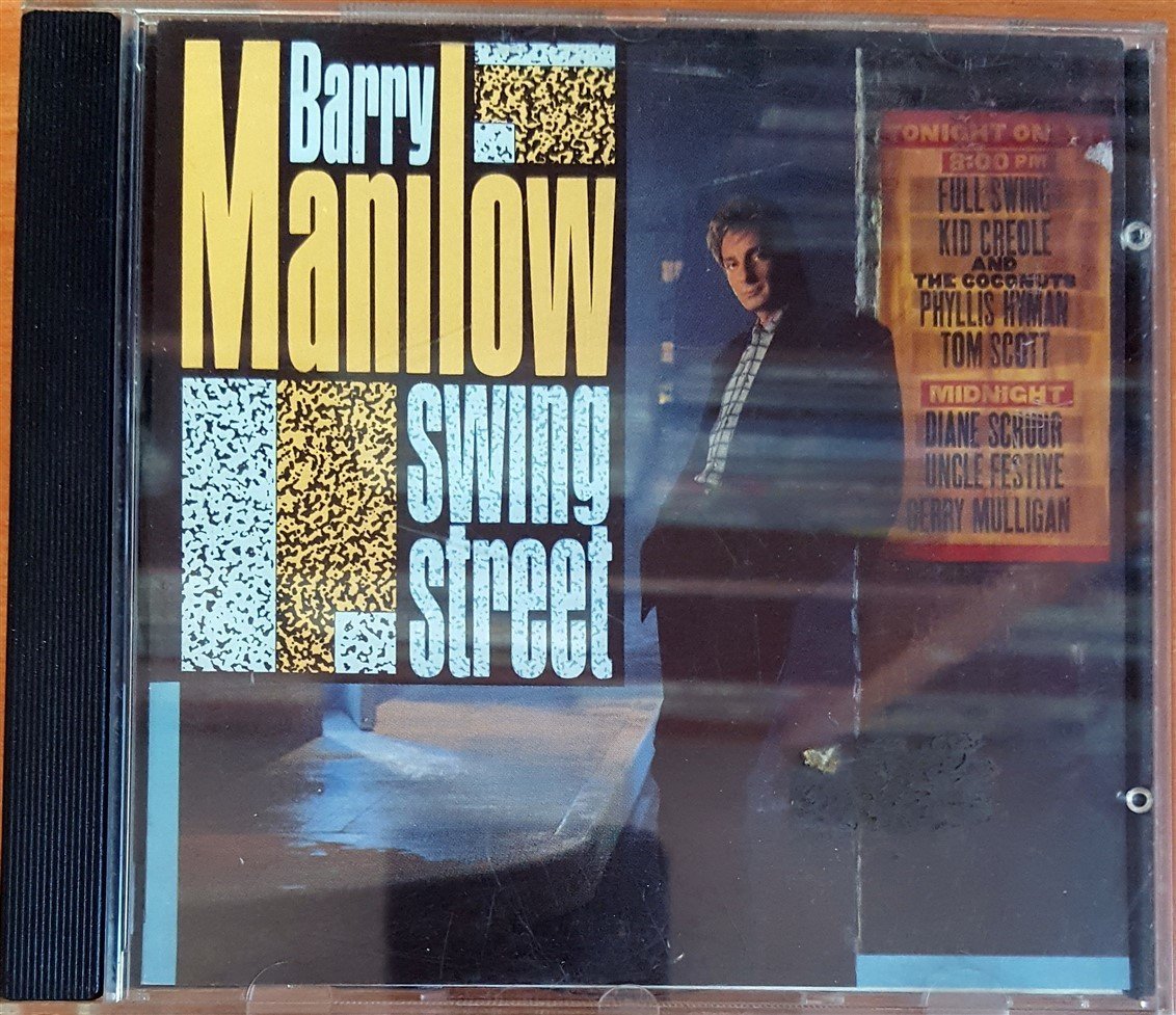 BARRY MANILOW - SWING STREET (1987) CD 2.EL