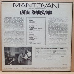 MANTOVANI AND HIS ORCHESTRA - LATIN RENDEZVOUS (1963) - LP 2.EL PLAK