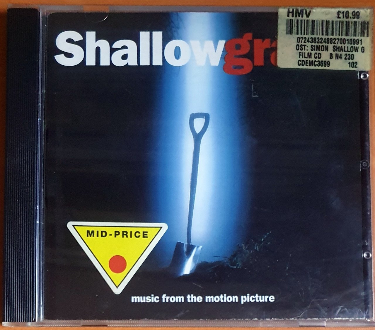 SHALLOW GRAVE SOUNDTRACK / LEFTFIELD, NINA SIMONE, SIMON BOSWELL, ANDY WILLIAMS (1995) - CD 2.EL